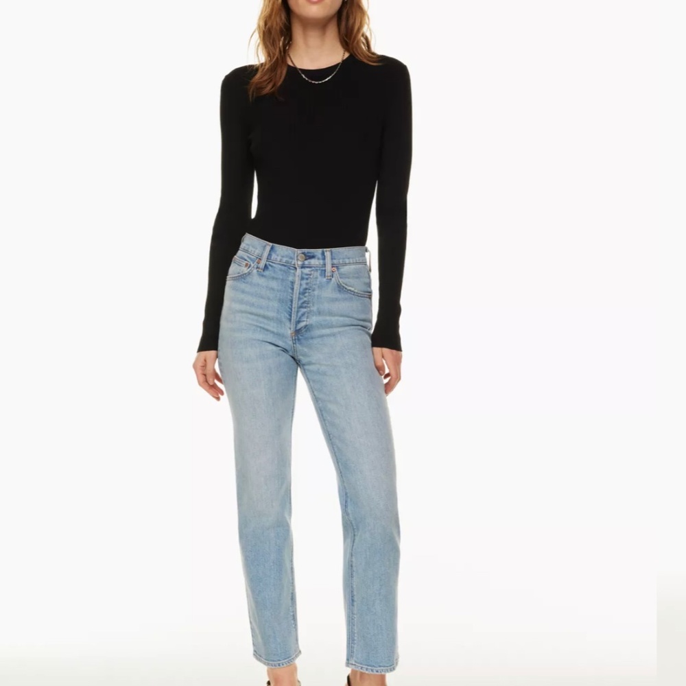 Denim Forum Yoko High Rise Slim Jean